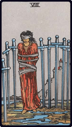 Eight of Swords / Восьмёрка Мечей
