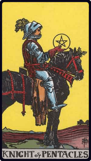 Knight of Pentacles / Рыцарь Пентаклей